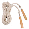 <h2>Corda de Pular Ajustável com Cabo de Madeira Antiderrapante – Sem Emaranhado para Treino</h2>