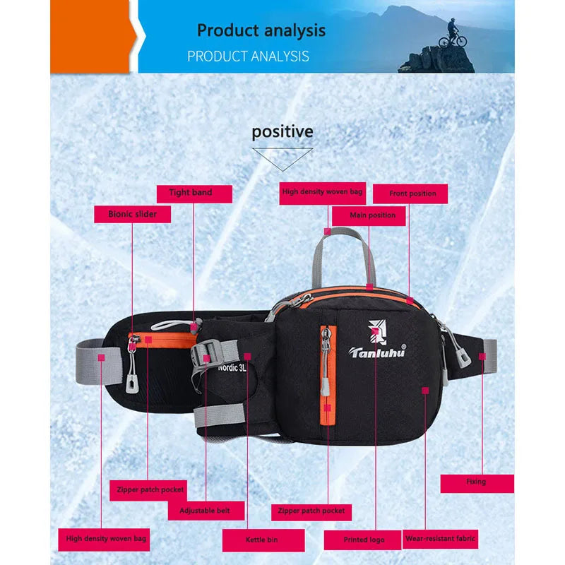 <h2>Saco de Cintura para Corrida – Bolsa Esportiva para Maratona, Fitness e Ciclismo</h2>