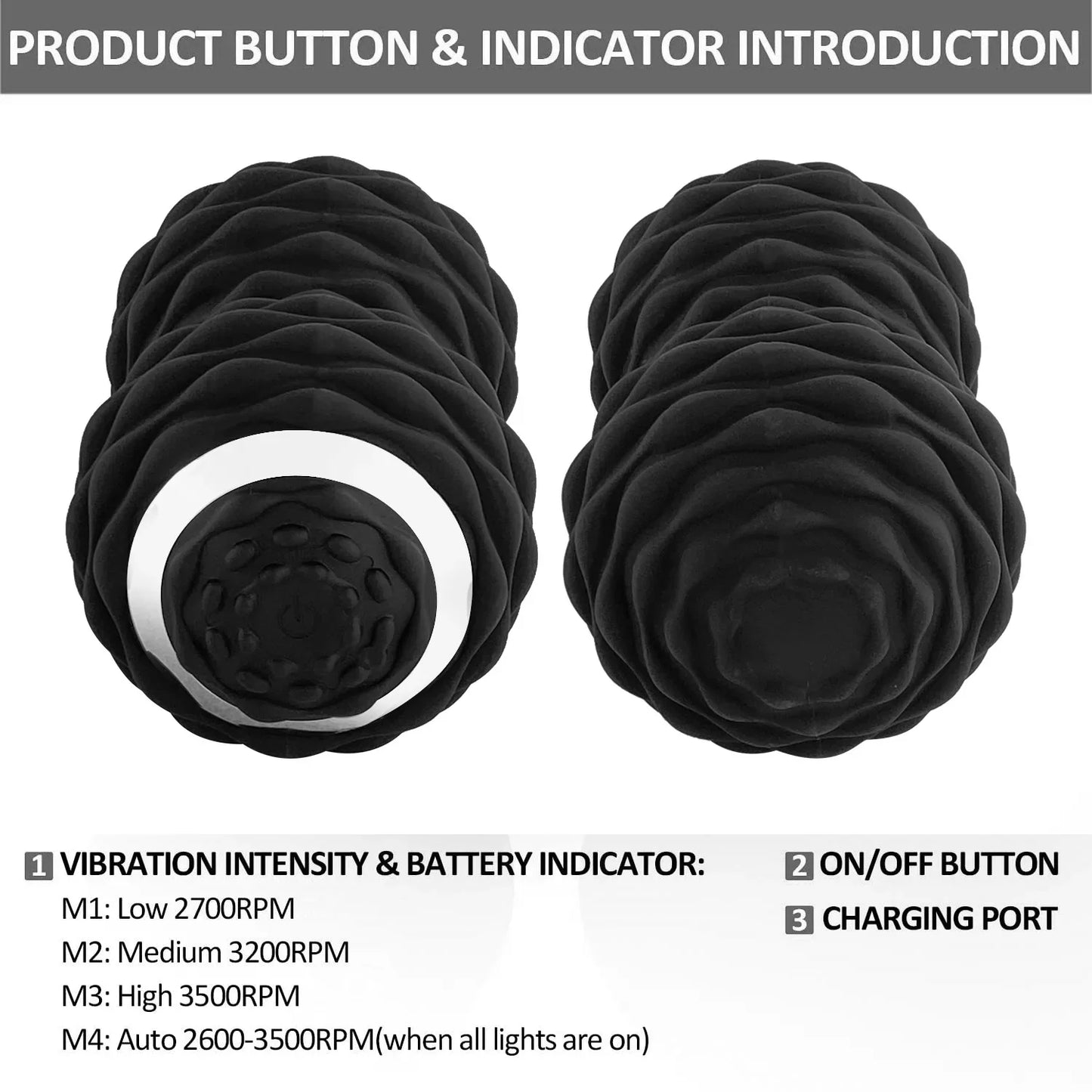 <h2>Bola Elétrica de Massagem para Yoga – Bola de Amendoim para Relaxamento Muscular</h2>