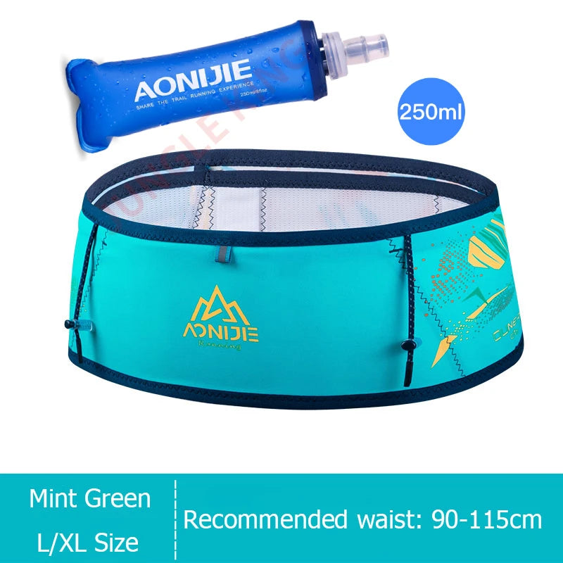 <h2>Aonijie – Cinto Bolsa Respirável e Leve Unissex com Bolsos para Corrida, Maratona e Ginásio (250ml)</h2>