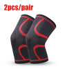 <h2>Joelheiras de Compressão em Nylon – Suporte Elástico para Fitness, Corrida, Ciclismo, Basquete e Vôlei</h2>