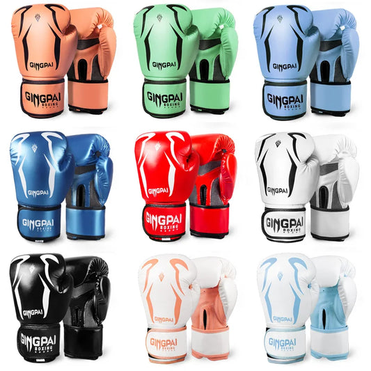 <h2>Luvas de Boxe de Alta Qualidade para Adultos e Crianças – Luvas de Couro MMA Muay Thai, Equipamentos de Ginásio Sanda, 6 a 12 OZ</h2>