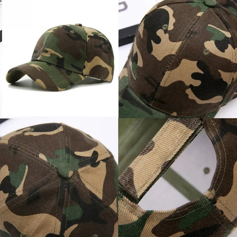 <h2>Boné Unissex Camuflado Army Green – Estilo Militar com Proteção UV para Esportes e Atividades ao Ar Livre</h2>