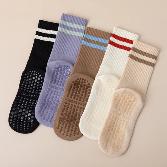 <h2>Meias Cruzadas Elásticas para Verão – Meias Antiderrapantes para Yoga e Exercício Descalço</h2>