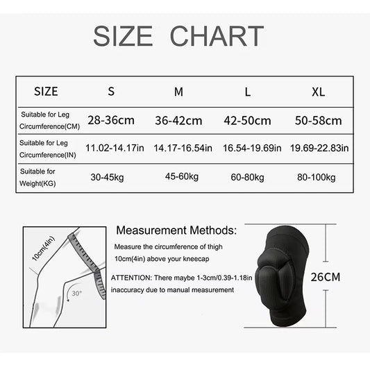 <h2>Par de Joelheiras Espessadas para Esportes – Suporte Antiderrapante para Academia, Basquete e Fitness</h2>