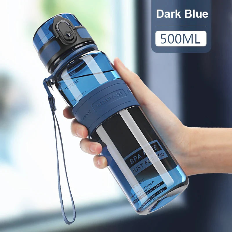 <h2>Uzspace Garrafas de Água Esportivas – Portáteis, BPA Free, 350ml e 500ml para Crianças e Casais</h2>