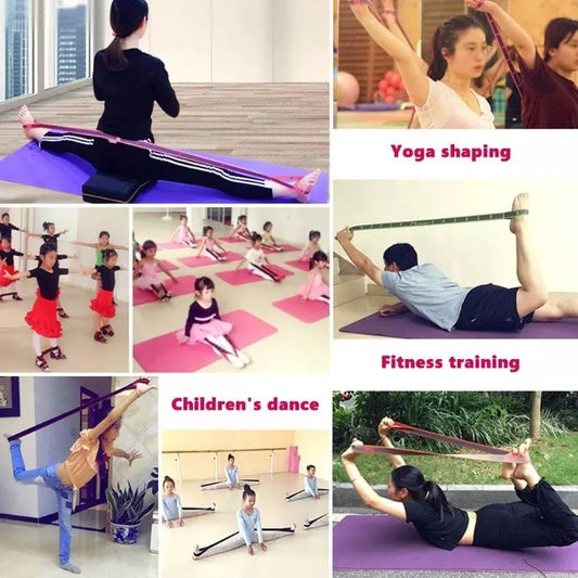 <h2>Bandas elásticas de resistência para Yoga – treino de dança, Pilates e fitness em casa</h2>