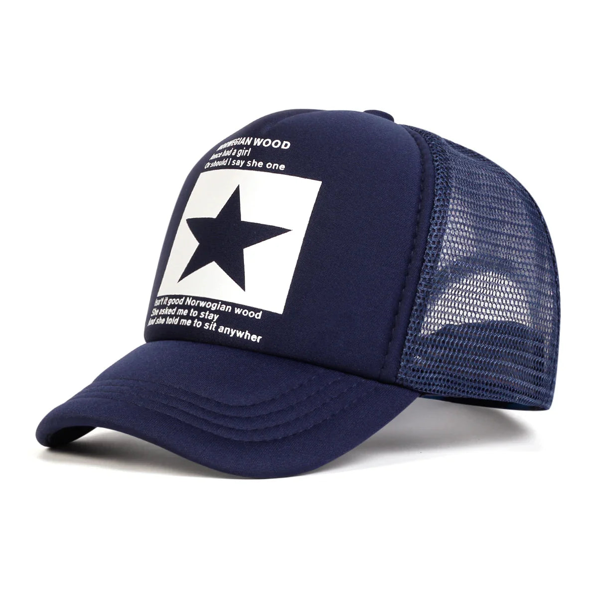 <h2>Boné Infantil com Estampa de Estrela – Tela Respirável, Ajustável e Protetor Solar para Meninos e Meninas</h2>