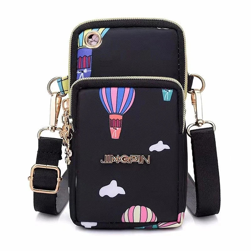 <h2>Bolso Cruzado para Celular para Mulheres – Bolsa de Ombro com Compartimentos e Plug para Fones</h2>