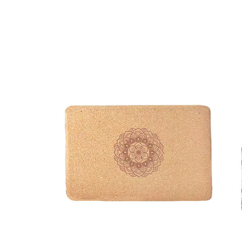<h2>Bloco de Yoga em Cortiça 700g – Alta Densidade e 7,5cm de Espessura para Treino Antiderrapante</h2>