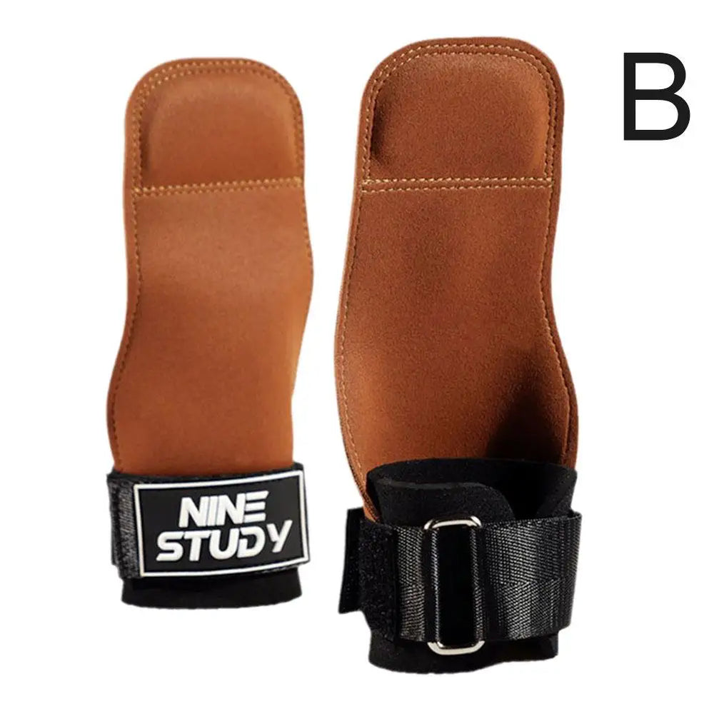 <h2>Luvas de Ginásio de Três Dedos – Protetor de Mão em Couro de Vaca para Levantamento de Peso, Empunhaduras para Kettlebell e Treino</h2>