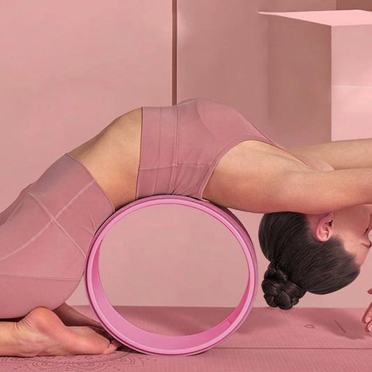 <h2>Roda de Yoga Antiderrapante – Acessório Pilates para Exercícios, Massagem e Fortalecimento Muscular em Casa</h2>
