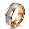 <h2>Anéis de Tungstênio com Incrustação de Seda Gelada – Design Personalizado para Casais</h2>