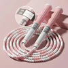 <h2>Corda de Pular de Bambu 2,8m para Iniciantes, Adultos e Crianças – Conta Macia, Segmentada e Sem Emaranhado</h2>
