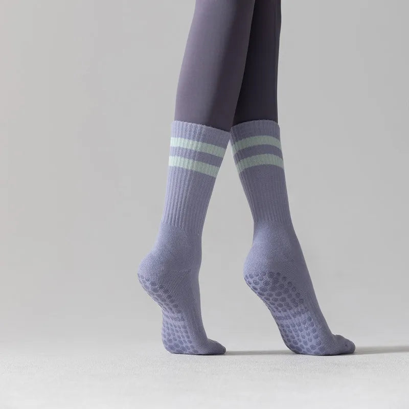 <h2>Meias Cruzadas Elásticas para Verão – Meias Antiderrapantes para Yoga e Exercício Descalço</h2>
