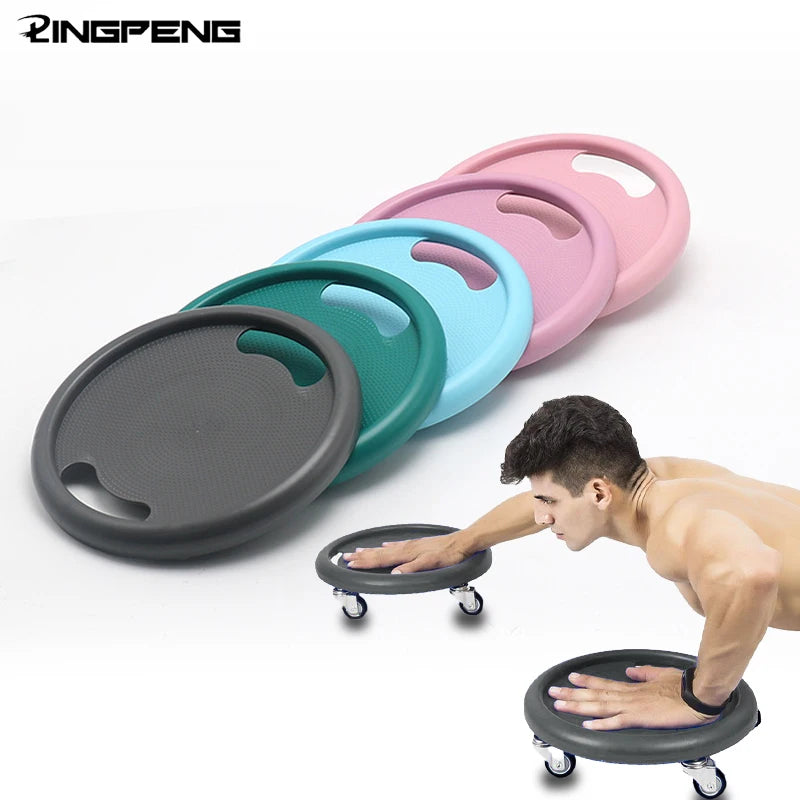<h2>Disco Fitness Abdominal – Equipo Silencioso con Cuatro Ruedas para Ejercicio en Casa</h2>