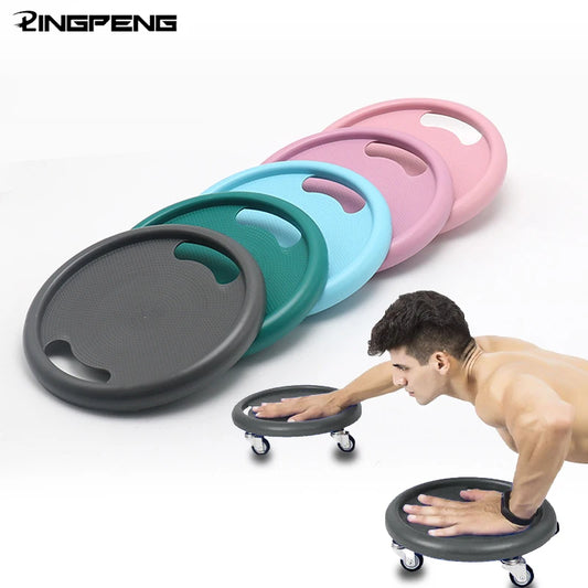 <h2>Disco Fitness Abdominal – Equipo Silencioso con Cuatro Ruedas para Ejercicio en Casa</h2>