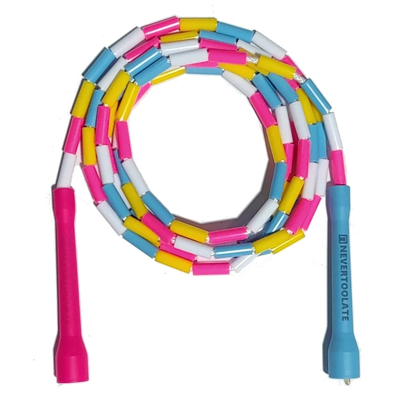 <h2>Corda de Pular NEVERTOOLATE 4,5mm – Corda Pesada de 2,9m para Fitness</h2>