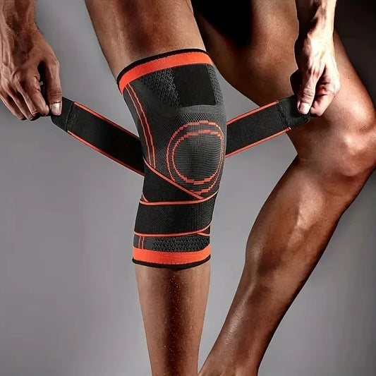 <h2>Joelheira de Compressão Respirável – Suporte Elástico para Fitness e Levantamento de Peso (1 Peça)</h2>