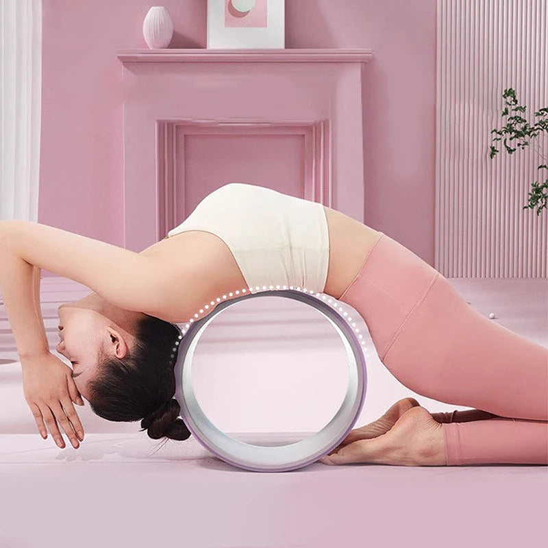 <h2>Roda de Yoga Antiderrapante – Acessório Pilates para Exercícios, Massagem e Fortalecimento Muscular em Casa</h2>