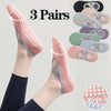 <h2>1 ou 3 Pares de Meias Profissionais de Yoga para Mulheres – Meias Antiderrapantes com Silicone para Ballet e Pilates</h2>