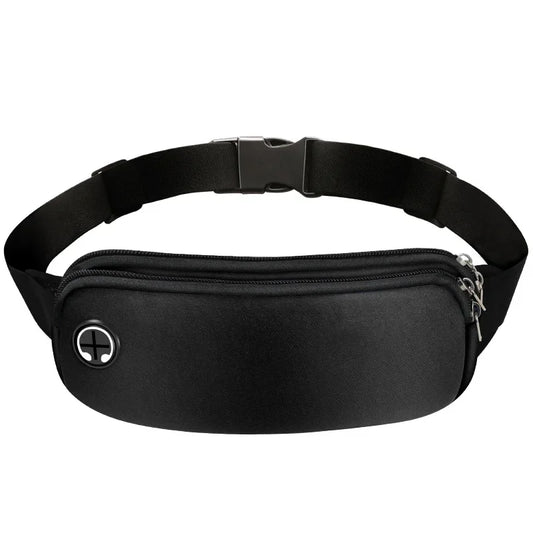 <h2>Riñonera Deportiva para Mujer – Bolsa de Gimnasio Negra para Correr</h2>