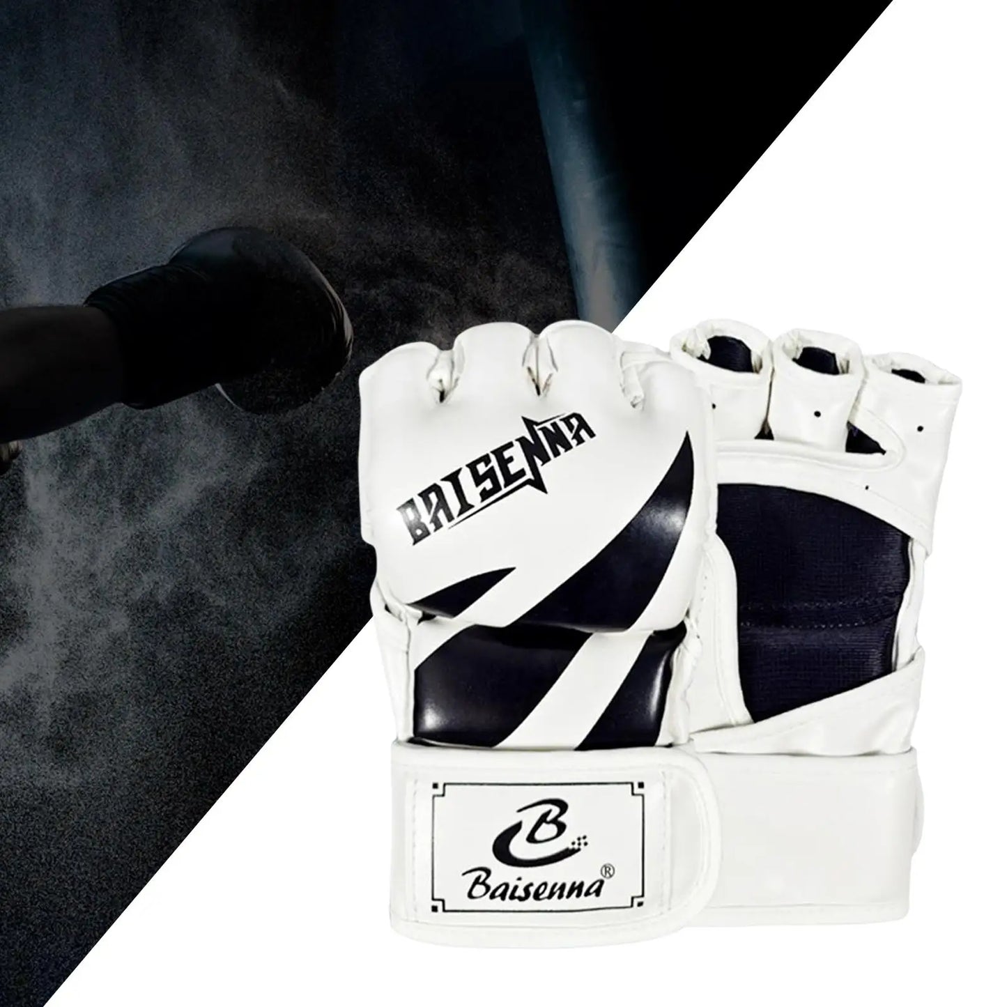 <h2>Luvas MMA Meio Dedo para Sparring – Equipamento de Proteção para Luta, Karate e Kickboxing</h2>