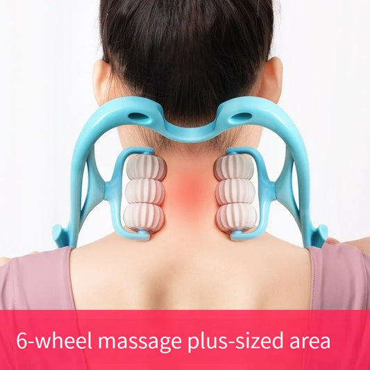 <h2>Massageador Cervical – Rolo Manual para Alívio de Fadiga em Pescoço, Ombros e Coluna, Uso Doméstico</h2>