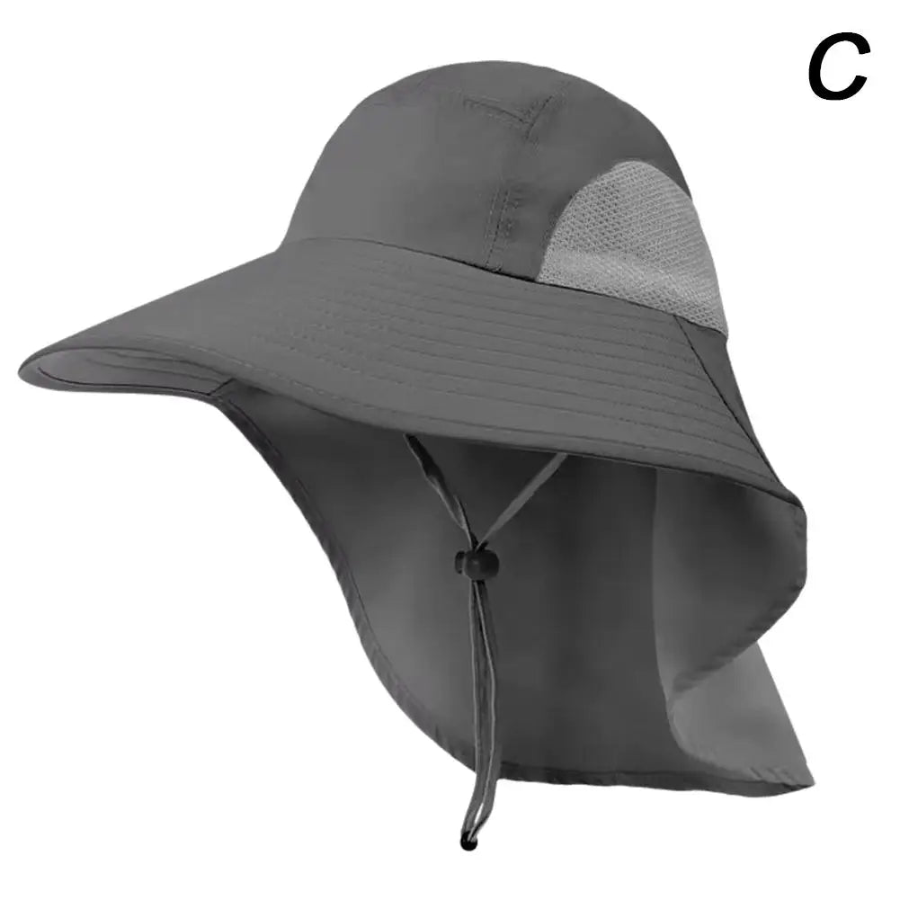<h2>Chapéu de Sol Unissex para Praia – Respirável, Monocromático e Ajustável para Pesca, Caminhadas e Camping</h2>
