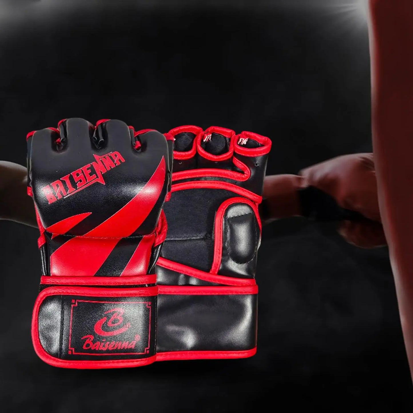 <h2>Luvas MMA Meio Dedo para Sparring – Equipamento de Proteção para Luta, Karate e Kickboxing</h2>
