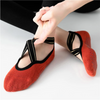 <h2>Meias Soquete Antiderrapantes para Yoga Feminino – Algodão Respirável com Costas Cruzadas para Dança, Pilates e Fitness</h2>