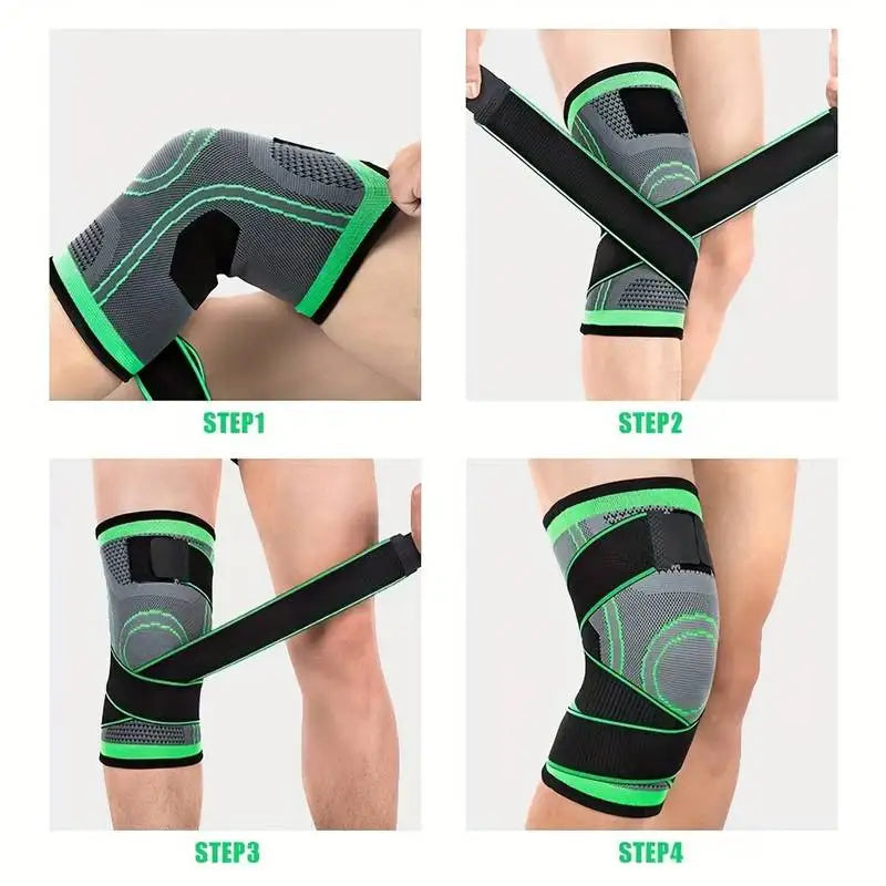 <h2>Joelheira de Compressão Respirável – Suporte Elástico para Fitness e Levantamento de Peso (1 Peça)</h2>