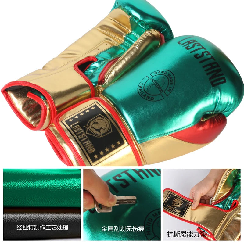 <h2>Luvas de Boxe Duráveis de Metal Colorido para Crianças e Mulheres – Luvas para Saco de Areia, Treinamento de Boxe, Muay Thai, Karatê, DEO, 6-12oz, 1 Par</h2>
