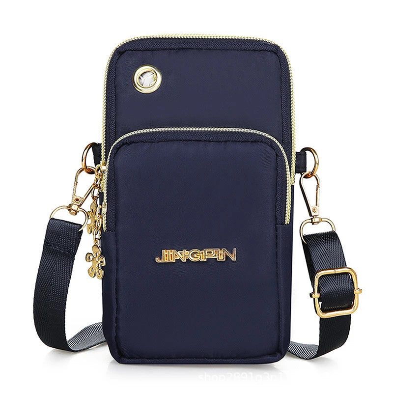 <h2>Bolso Cruzado para Celular para Mulheres – Bolsa de Ombro com Compartimentos e Plug para Fones</h2>
