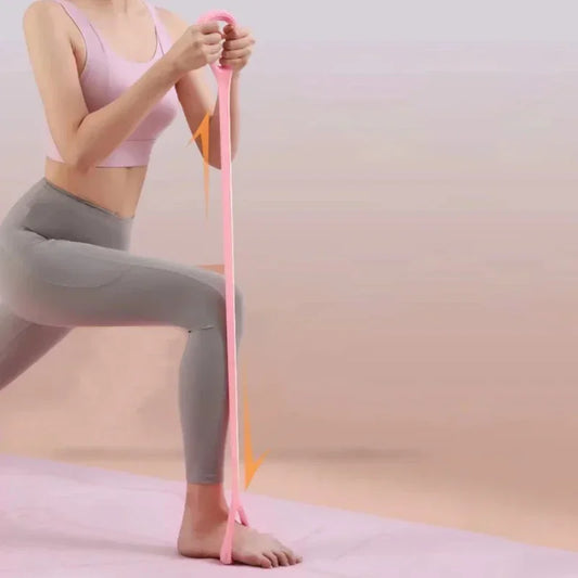 <h2>Banda de resistência física em forma de 8 – treino para braços e costas, exercícios elásticos para Yoga e Pilates</h2>