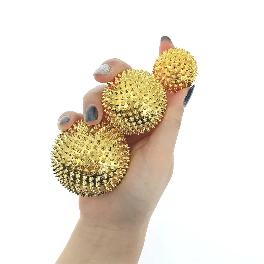 <h2>Par de Bolas de Massagem Magnéticas para Yoga – Terapia de Acupuntura e Alívio de Pressão</h2>