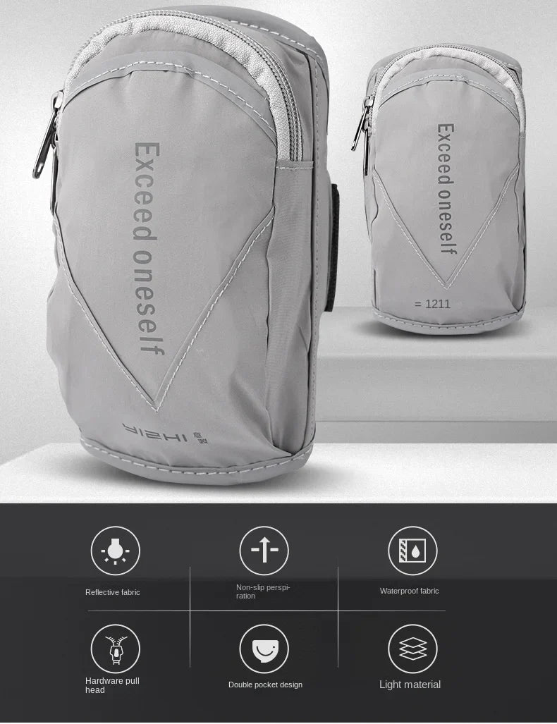 <h2>Bolsa de Brazo Impermeable para Correr y Trotar – Soporte para iPhone y Samsung</h2>