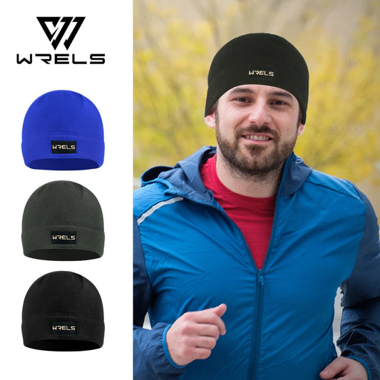 <h2>Boné Wrels de Inverno para Corrida – Quente, À Prova de Vento com Proteção para Orelhas e Absorção de Suor</h2>