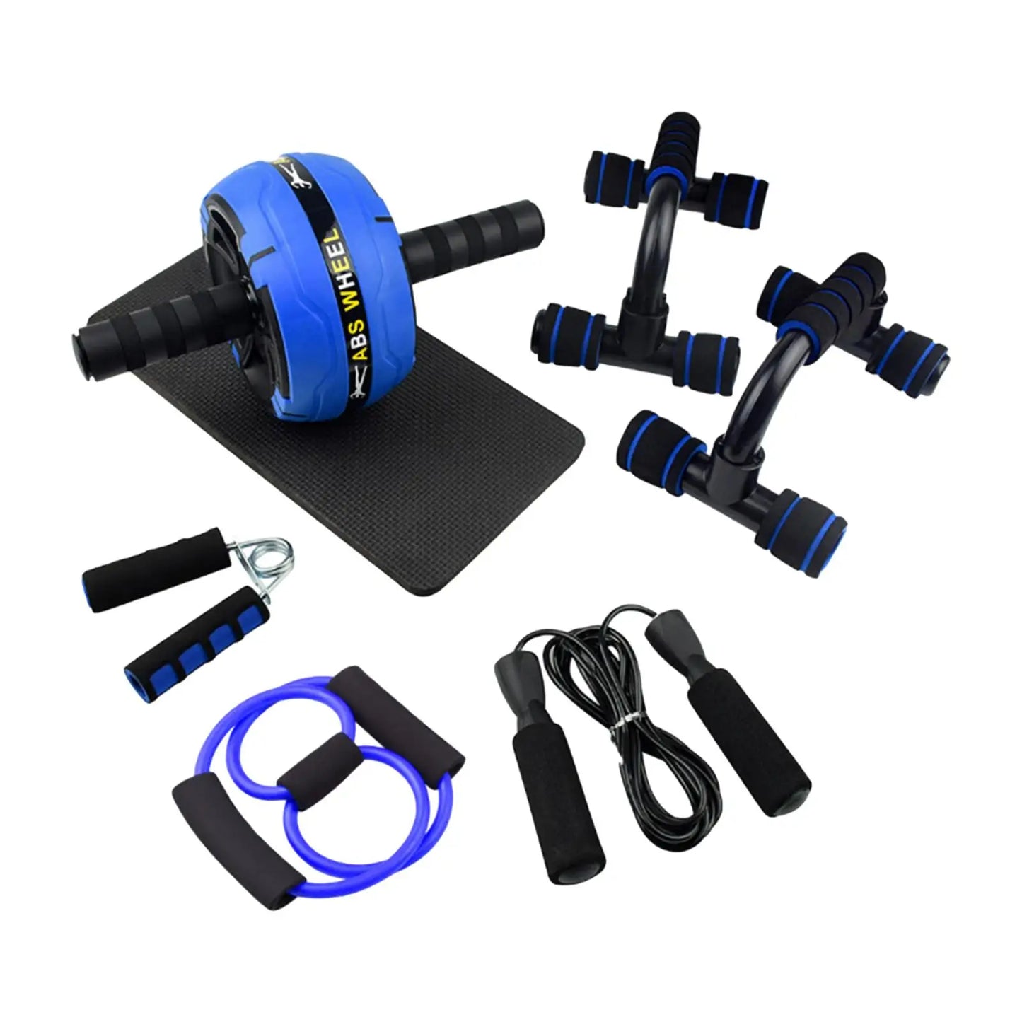 <h2>Rueda Abdominal para Principiantes y Avanzados – Equipo Fitness 5 en 1</h2>
