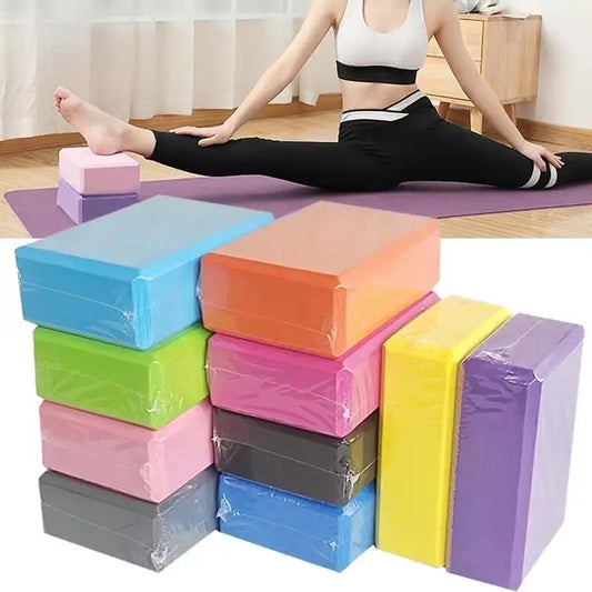 <h2>Kit 2 Blocos de Espuma EVA – Equipamento Fitness para Yoga, Pilates, Alongamento e Treino Corporal</h2>