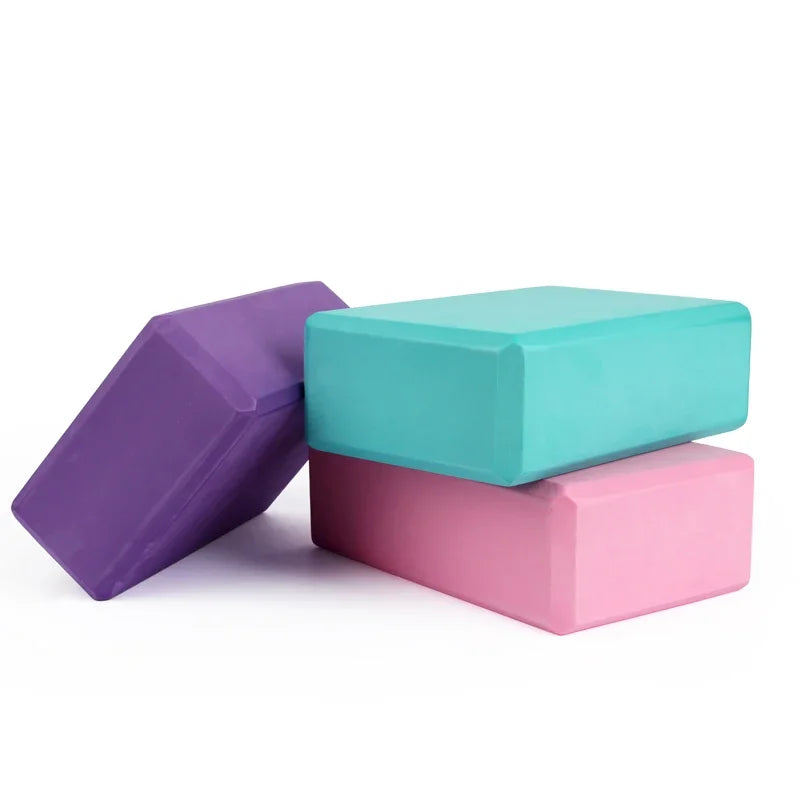 Bloco de espuma de eva para ioga, adereços de tijolo, academia, pilates, coluna de ioga, exercício traseiro, musculação, fitness, equipamento de treino esportivo para casa