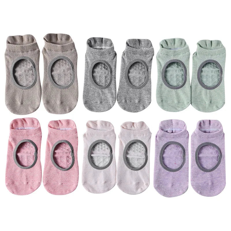 <h2>Meias de Yoga de Silicone Antiderrapantes para Mulheres – Meias Profissionais para Pilates, Fitness e Dança, Primavera/Verão 2024</h2>