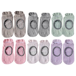 <h2>Meias de Yoga de Silicone Antiderrapantes para Mulheres – Meias Profissionais para Pilates, Fitness e Dança, Primavera/Verão 2024</h2>