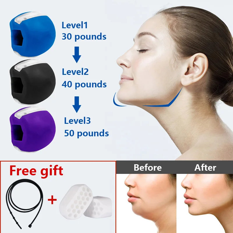 <h2>Massageador Facial Masculino – Exercitador para Maxilar, Mandíbula e Treinamento de Mastigação</h2>