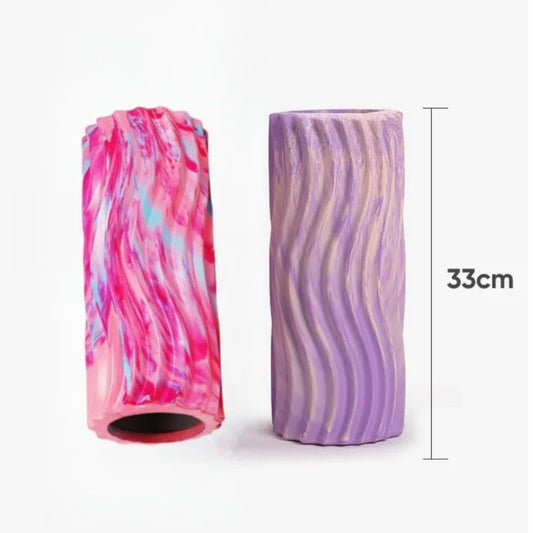 <h2>Rolo de Espuma EPP para Yoga e Pilates – 33cm, Massageador Muscular para Alívio de Dor nas Costas e Treino Fitness</h2>