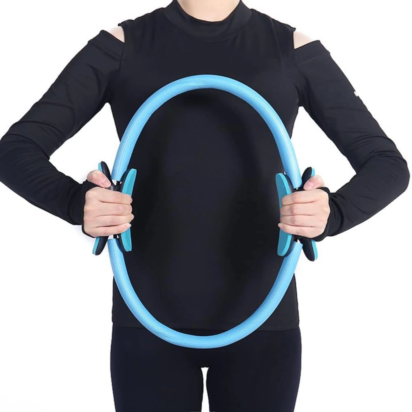 <h2>Anel de Pilates Aprimorado – Ferramenta Dupla para Treinos Intensos e Tonificação Muscular (Tamanho S)</h2>