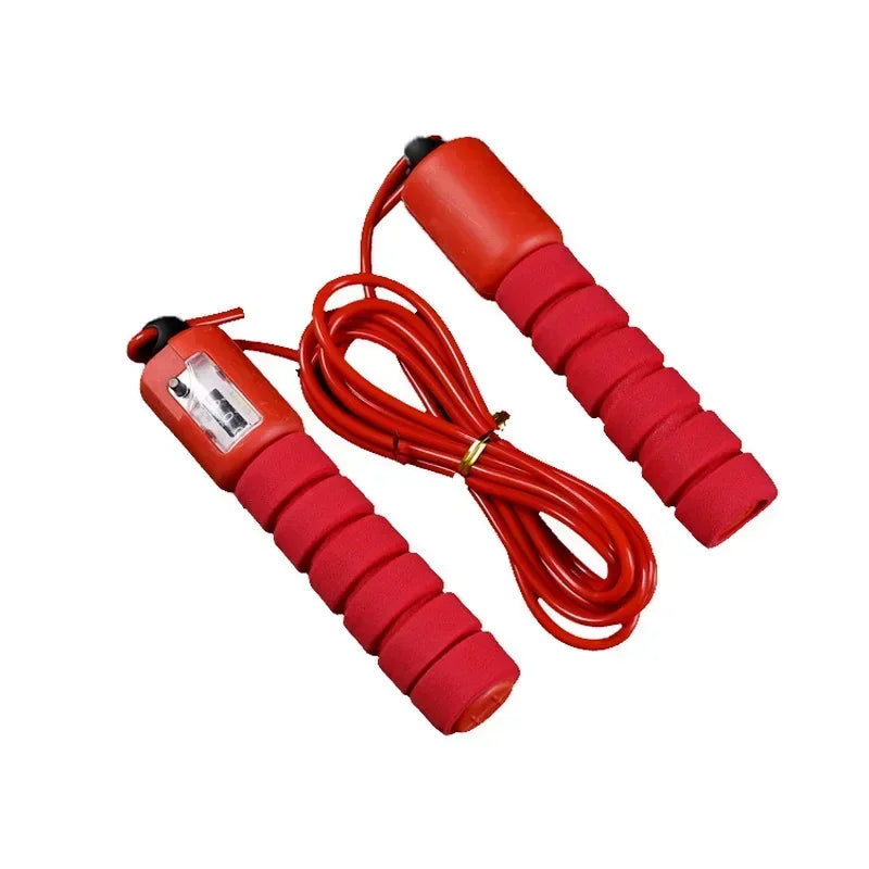 <h2>Corda de Pular Profissional com Contador Eletrônico – 2,7m, Velocidade Ajustável para Treinamento</h2>