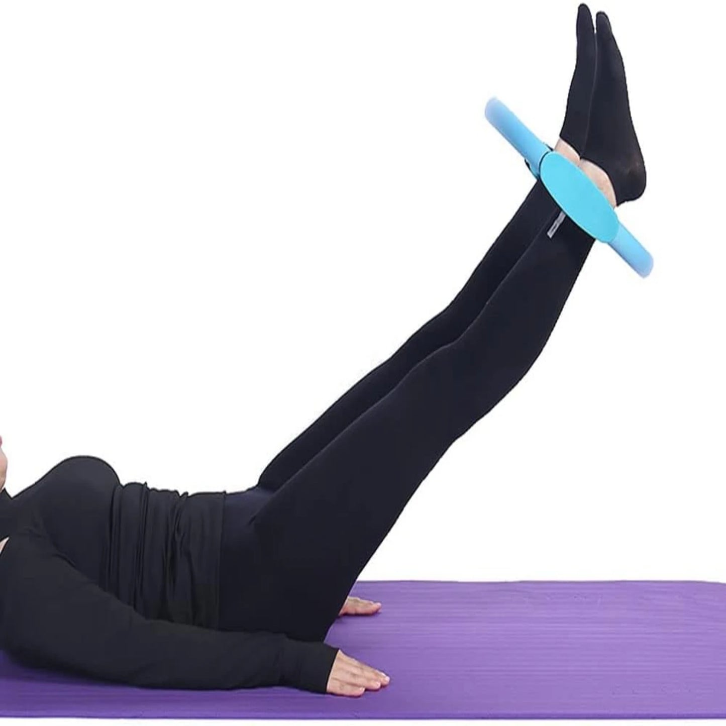 <h2>Anel de Pilates Aprimorado – Ferramenta Dupla para Treinos Intensos e Tonificação Muscular (Tamanho S)</h2>