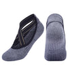 <h2>Meias Soquete Antiderrapantes para Yoga Feminino – Algodão Respirável com Costas Cruzadas para Dança, Pilates e Fitness</h2>