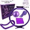 <h2>Kit Iniciante de Yoga – 6 Peças com Círculo Pilates, Cinto de Látex, Toalha e Faixa Elástica</h2>